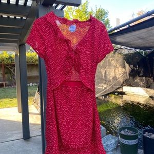princess polly red dress